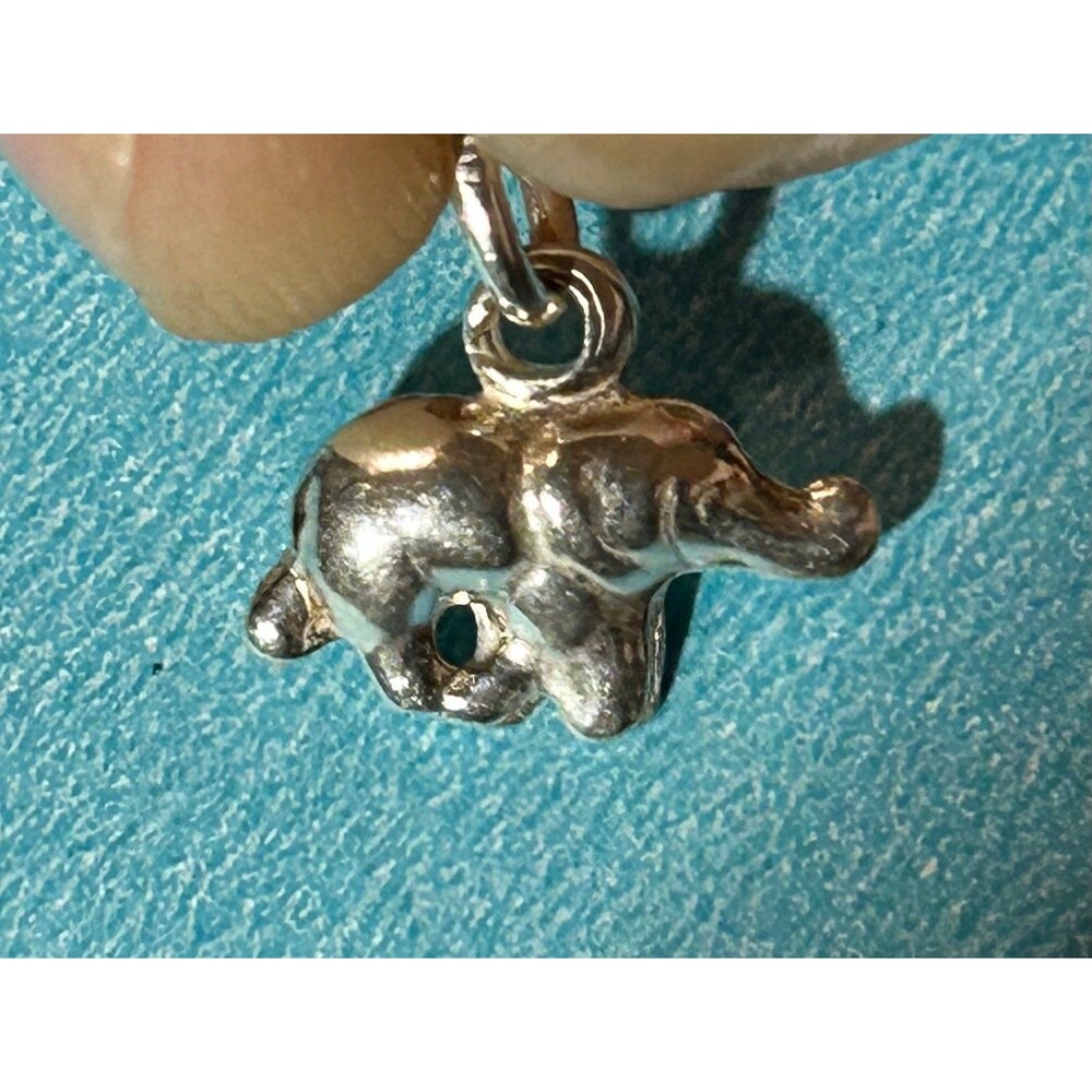 Sterling Silver Elephant Charm